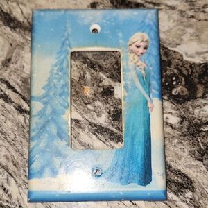 Frozen Themed Light Switch Cover